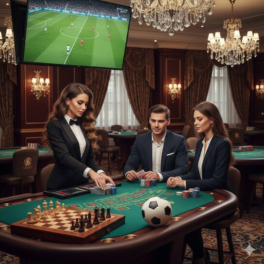 Luckyland Casino Logo - Gold L and Crown